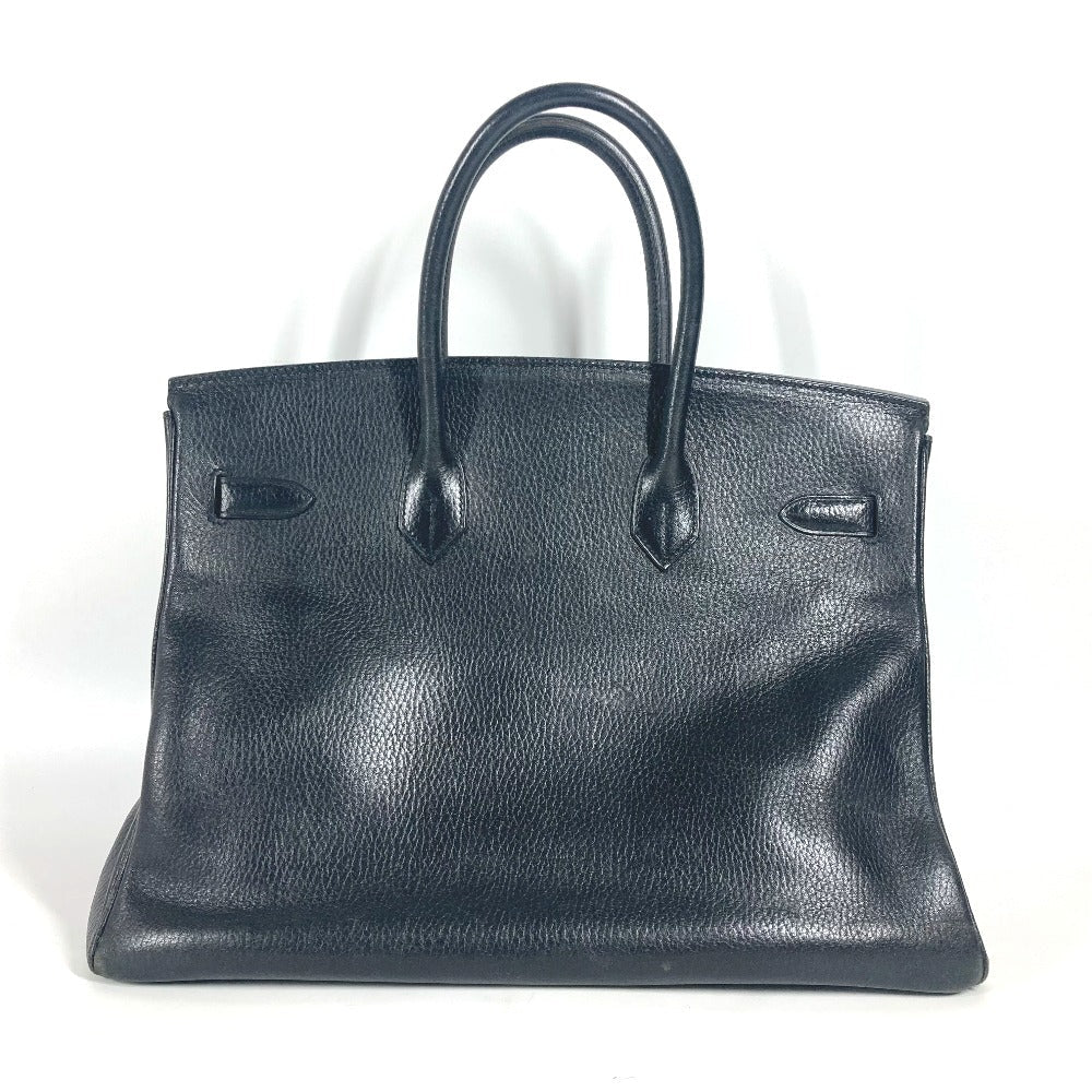 HERMES Birkin 35 Black Ardenne aLeather – CO Stamp