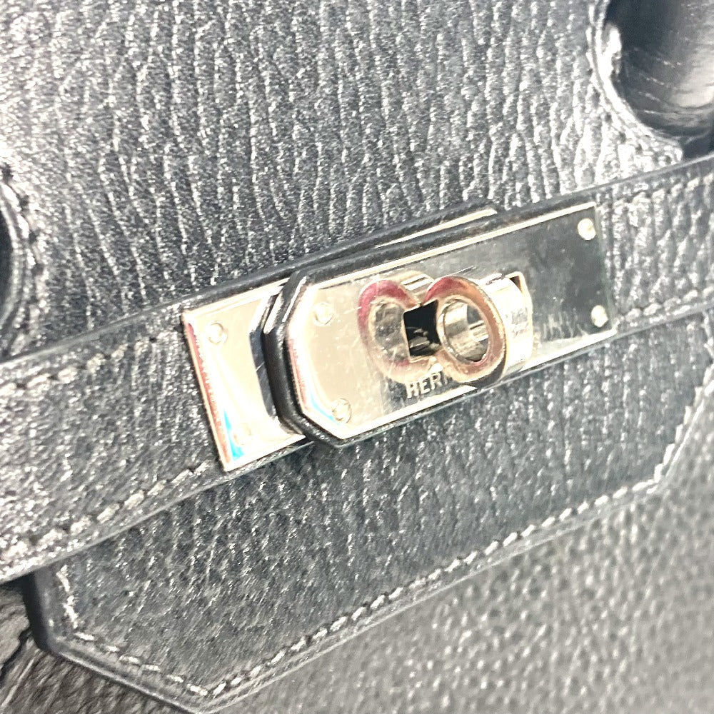 HERMES Birkin 35 Black Ardenne aLeather – CO Stamp