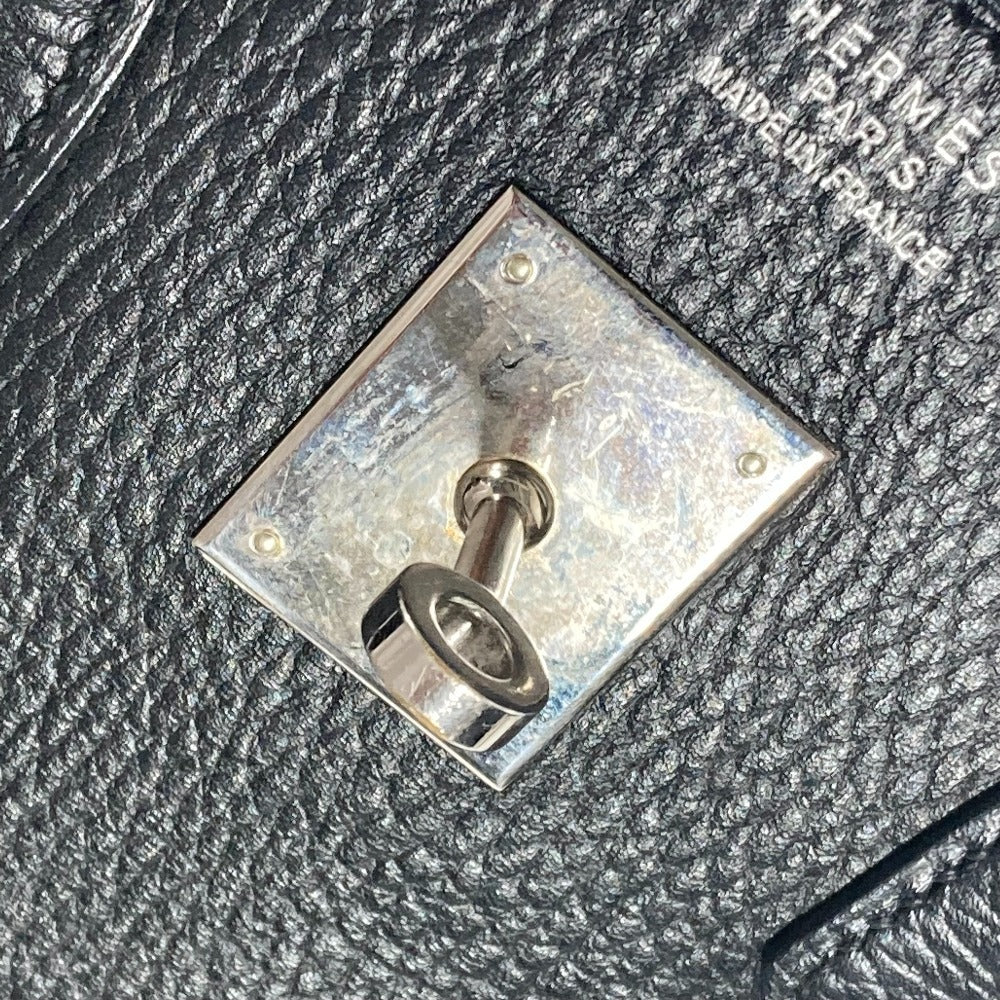 HERMES Birkin 35 Black Ardenne aLeather – CO Stamp