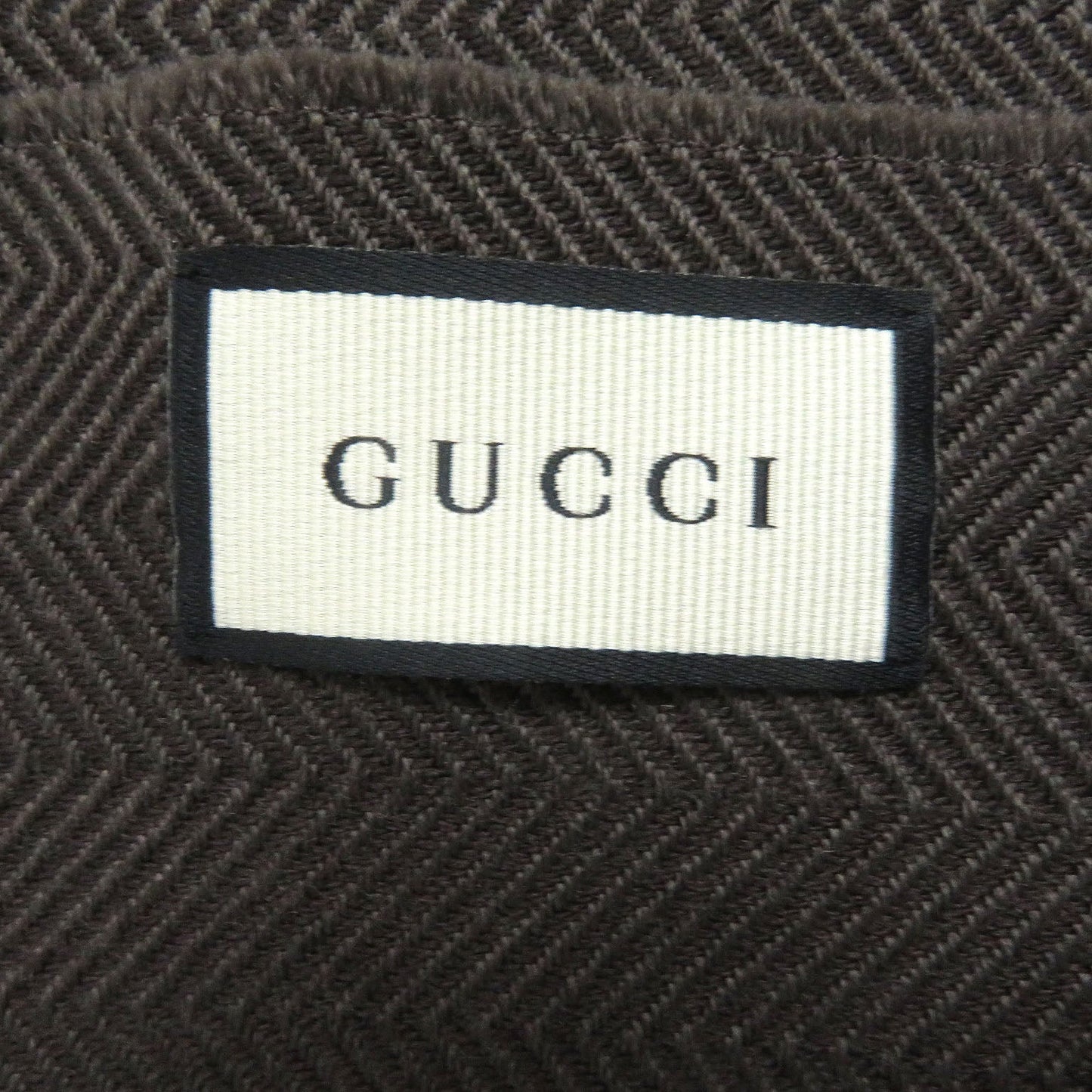 GUCCI – Wool Scarf – Brown 100% Wool – Italy – 100% Authentic ✨Pre-Owned SA Rank ~26% Off MSRP