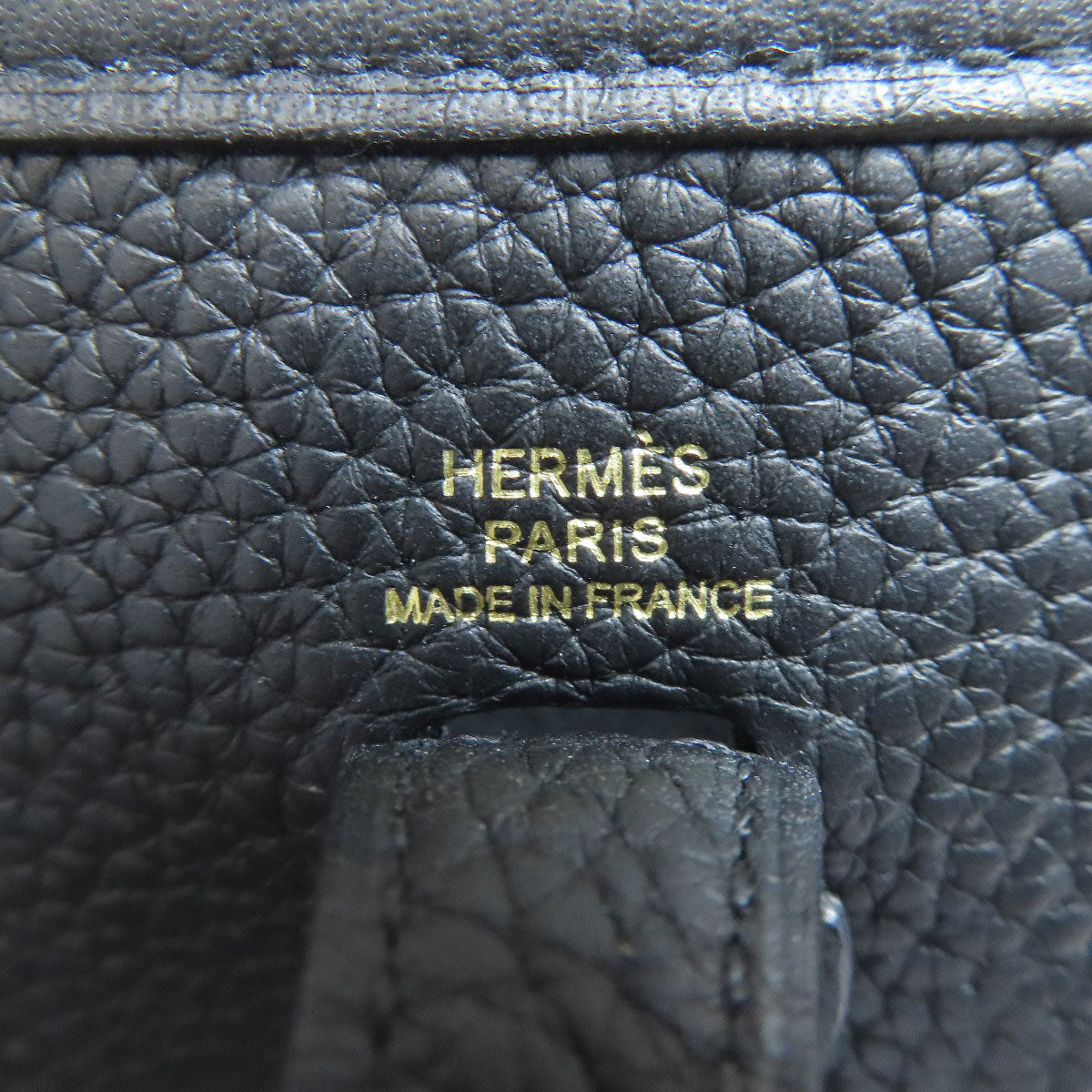 HERMÈS – Evelyn TPM Shoulder Bag – Taurillon Clemence – Gold Metal Hardware  (X Stamp)