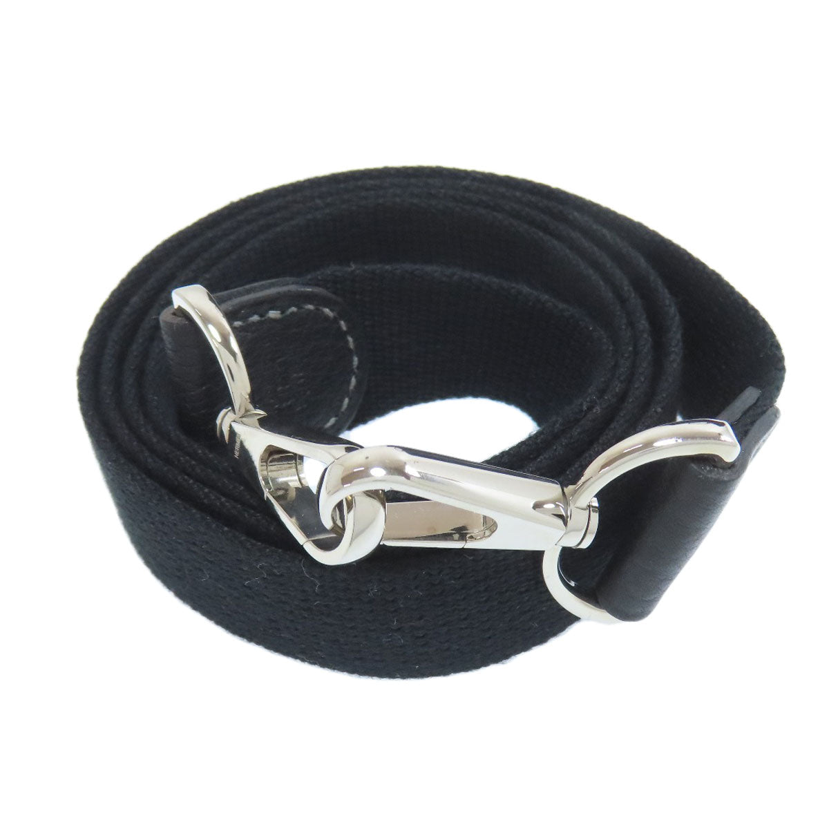 HERMÈS Garden Party TPM – Black Towar Officche Leather – Silver-Tone