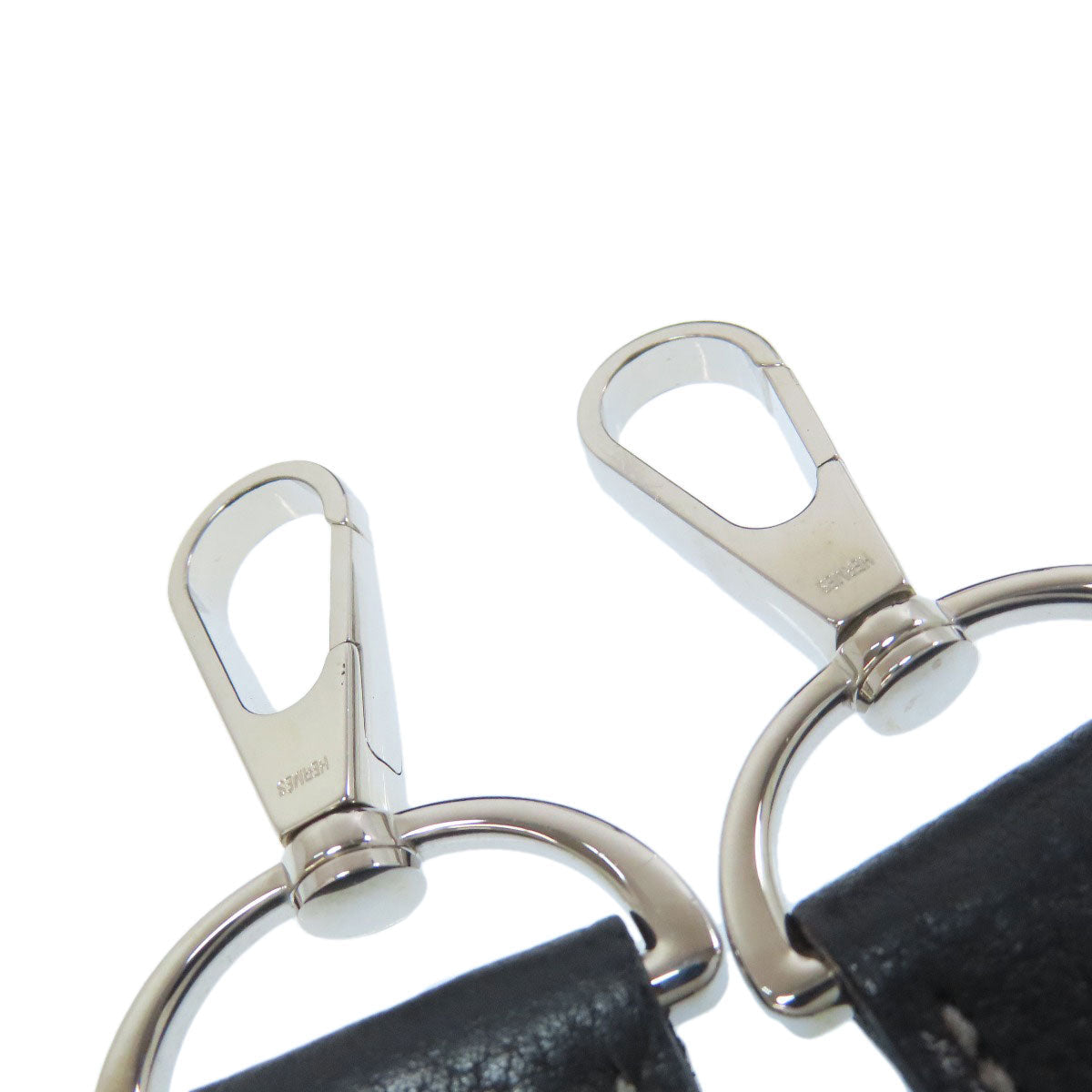 HERMÈS Garden Party TPM – Black Towar Officche Leather – Silver-Tone