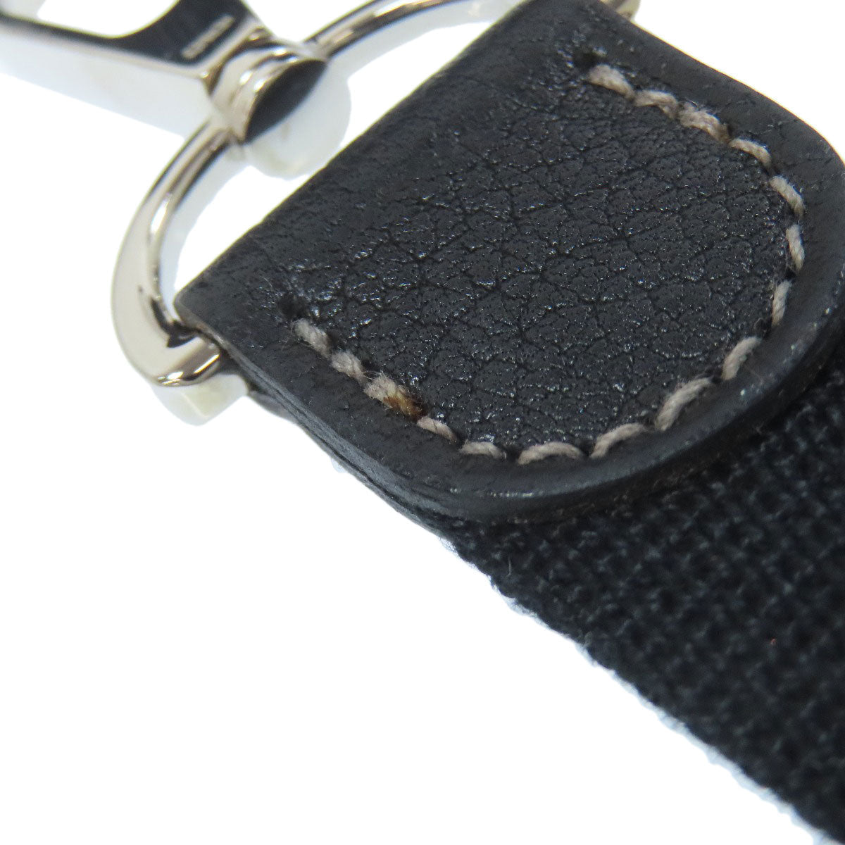 HERMÈS Garden Party TPM – Black Towar Officche Leather – Silver-Tone