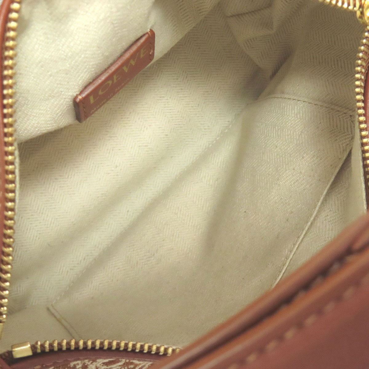 LOEWE Anagram Cuby Handbag – Brown Canvas – 100% Authentic ✨Excellent Pre Owned Condition ~26% Off MSRP