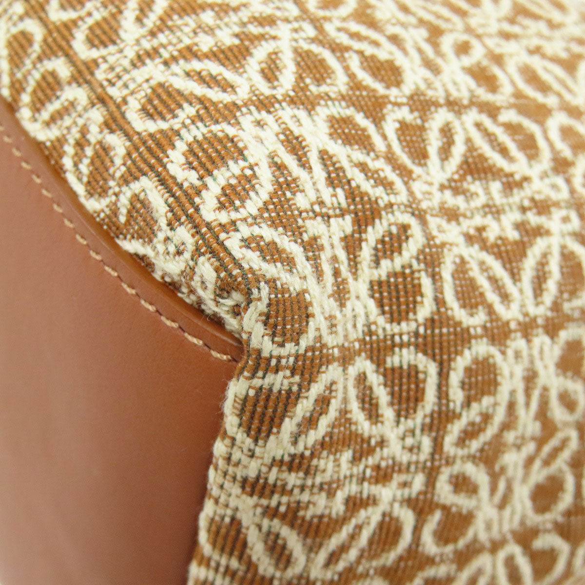 LOEWE Anagram Cuby Handbag – Brown Canvas – 100% Authentic ✨Excellent Pre Owned Condition ~26% Off MSRP