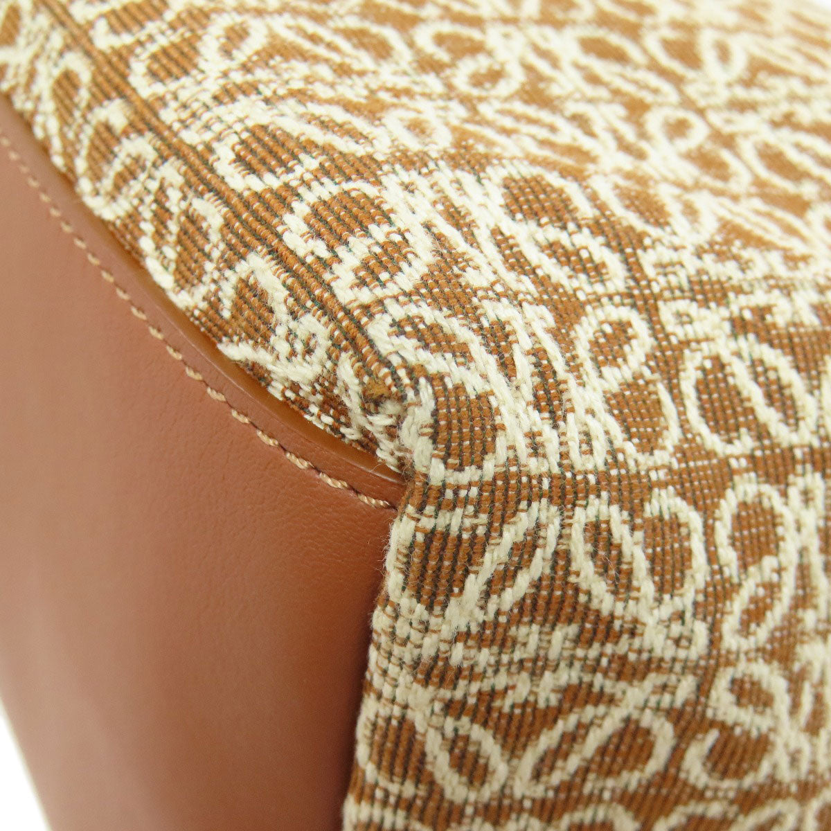 LOEWE Anagram Cuby Handbag – Brown Canvas – 100% Authentic ✨Excellent Pre Owned Condition ~26% Off MSRP