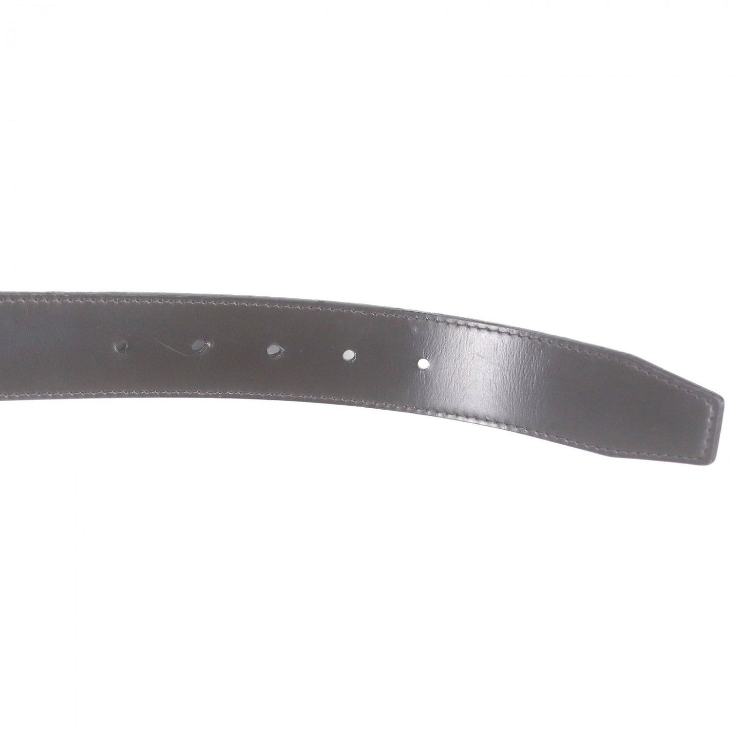 LOUIS VUITTON Belt – Sunture Damier Infini Black & Brown Leather – Size 95/38 –