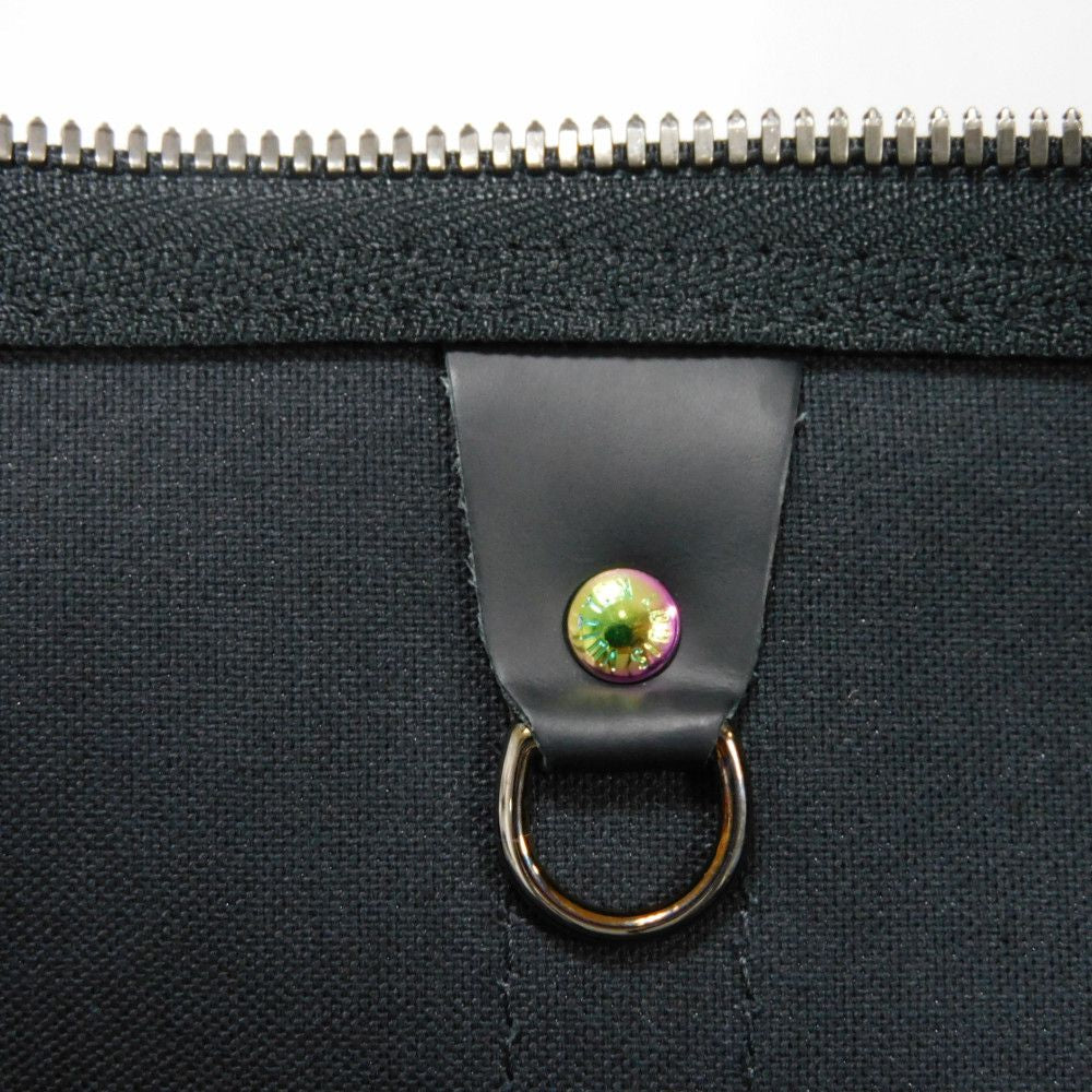 LOUIS VUITTON Keepall Bandoulière 55 Monogram Eclipse Fragment Circle Thunder by Hiroshi Fujiwara