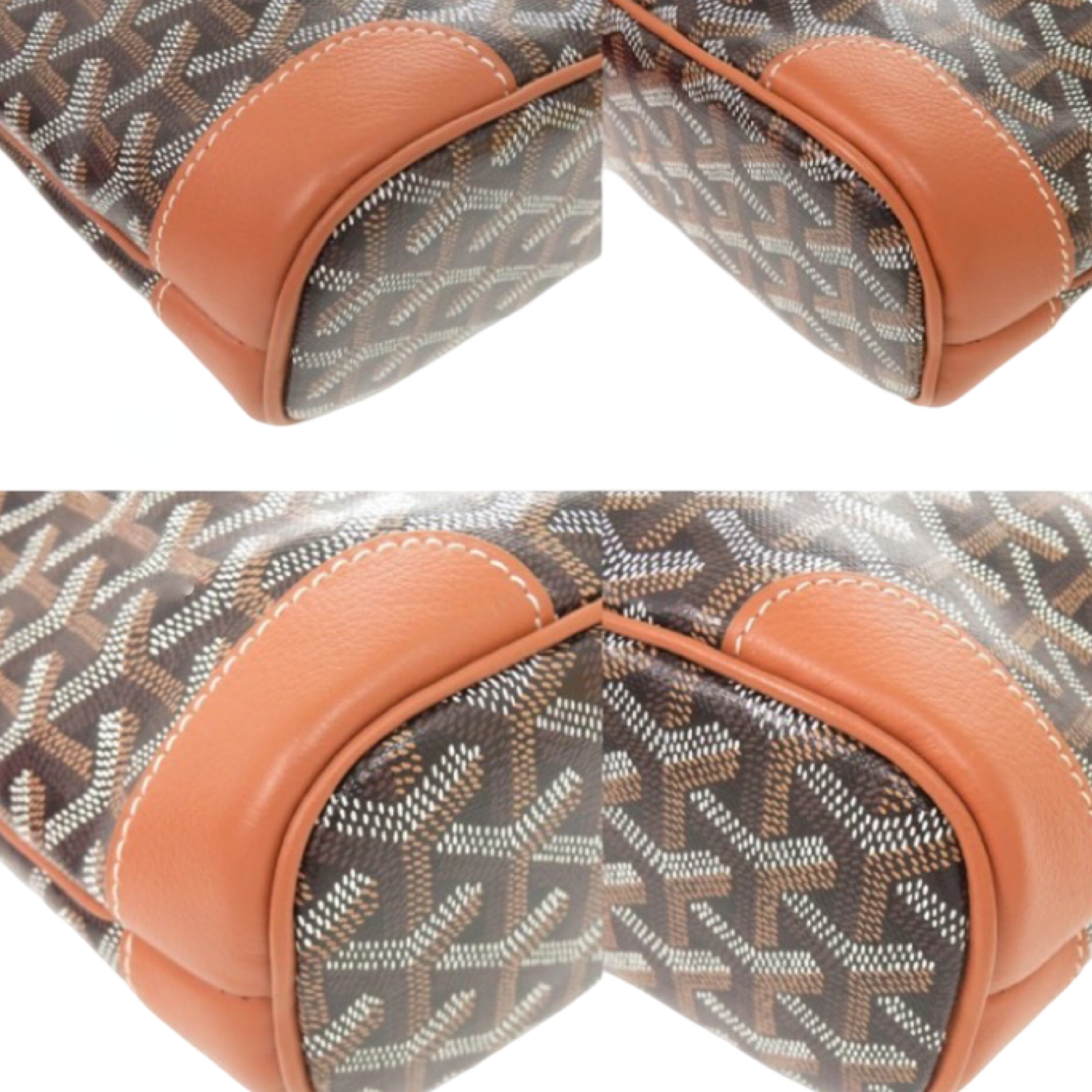 GOYARD Beluga Mini Black Brown 2-Way Shoulder Bag | Like New Authentic