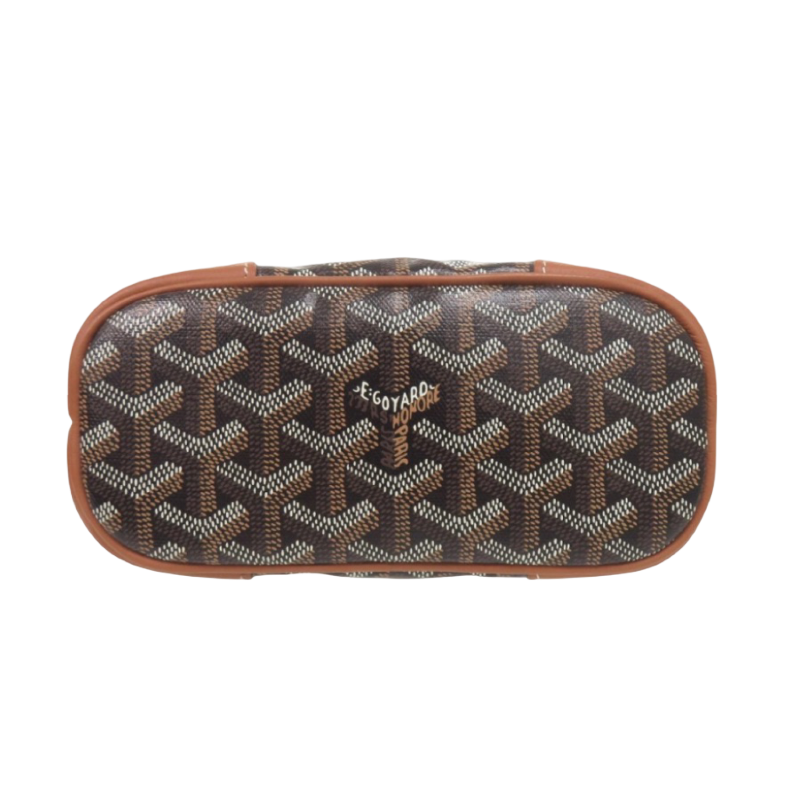 GOYARD Beluga Mini Black Brown 2-Way Shoulder Bag | Like New Authentic