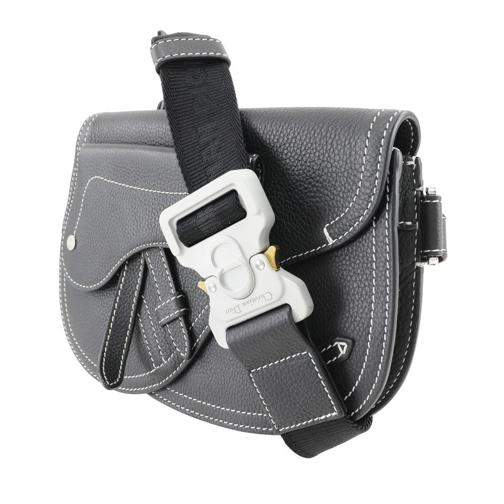 Dior Saddle Sling Bag Black Calfskin Men’s Crossbody