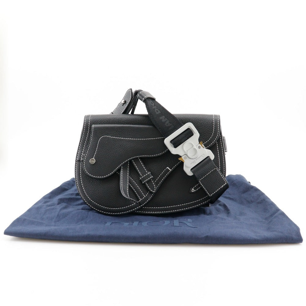 Dior Saddle Sling Bag Black Calfskin Men’s Crossbody
