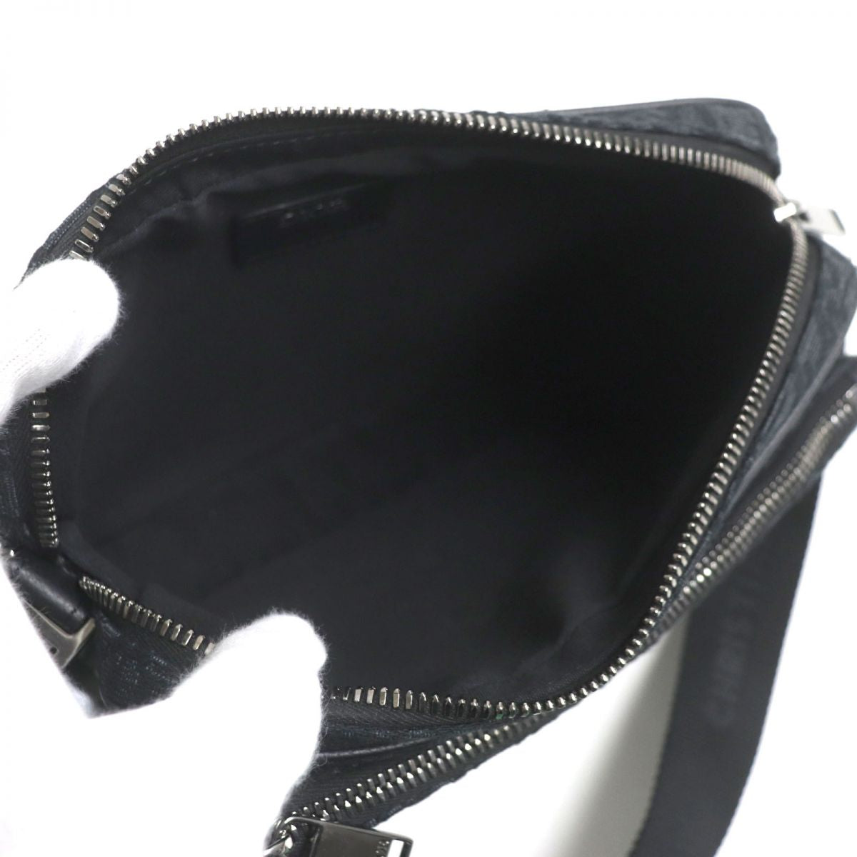 Dior Homme Black Canvas Pouch