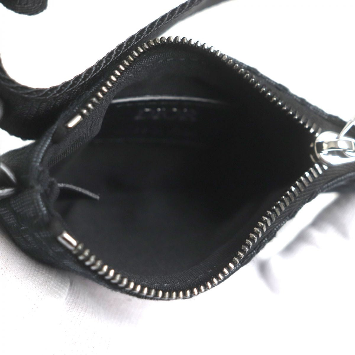 Dior Homme Black Canvas Pouch