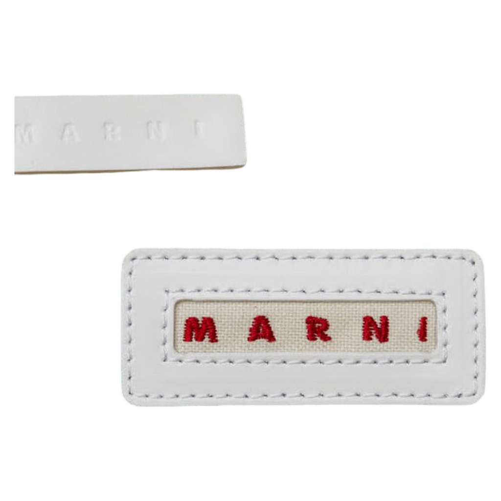 Marni Tropicalia 2-Way Raffia & Leather Bag Previously Owned Authentic