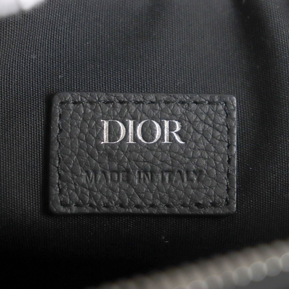 Dior Homme Black Canvas Pouch