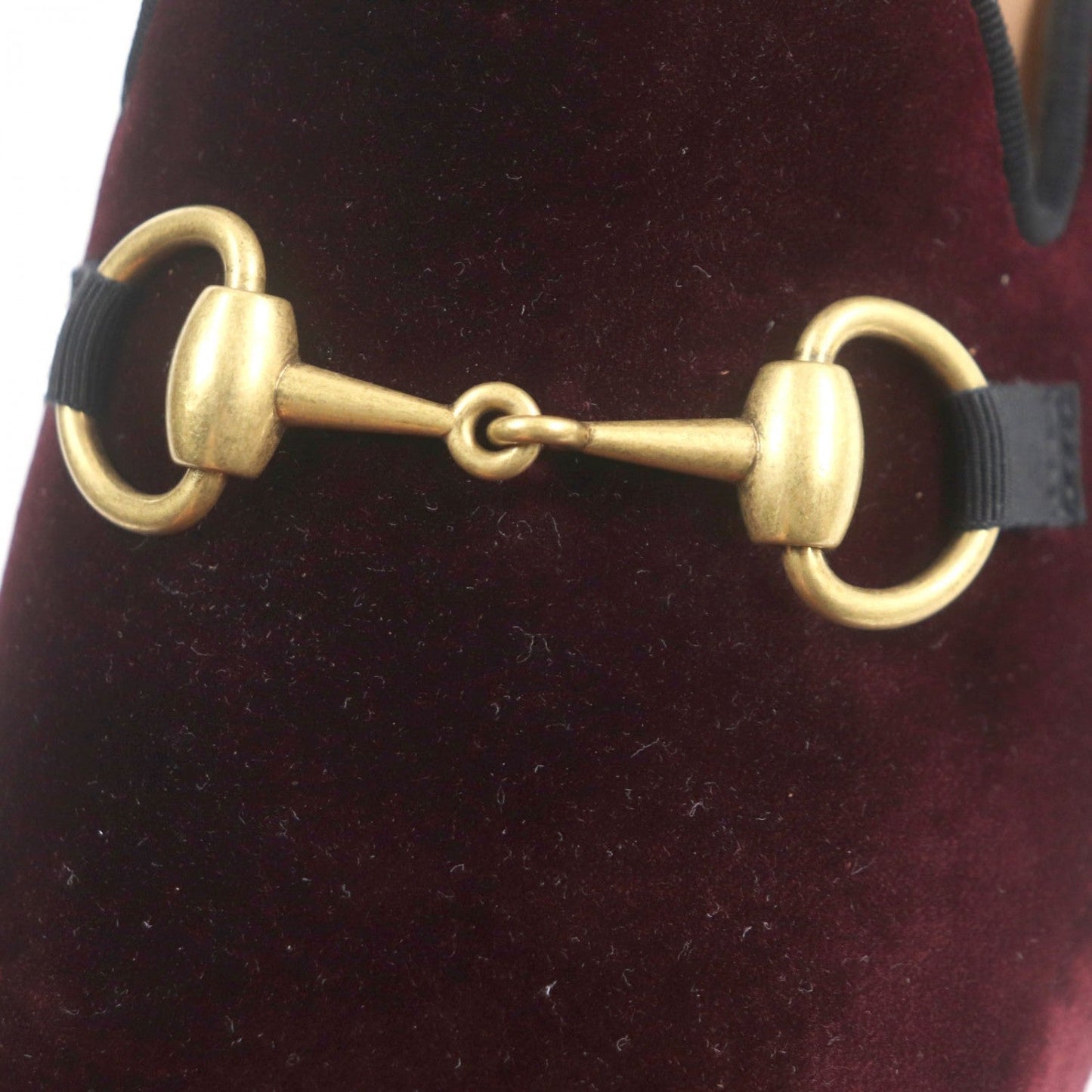 GUCCI size 8.5 Men’s Loafers Velour Bordeaux Made in Italy – 100% Authentic ✨ Unused / Store Display