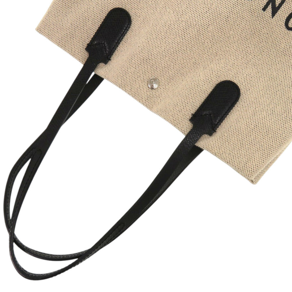 LONGCHAMP – Tote Bag – Rozo – Beige Canvas & Leather –