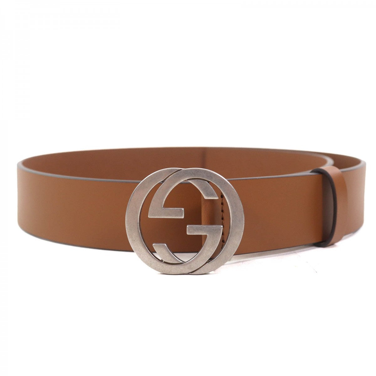 GUCCI – Leather Belt Brown – Women’s Size 85 / 34 – 100% Authentic ✨Almost Unused Pre-Owned Condition