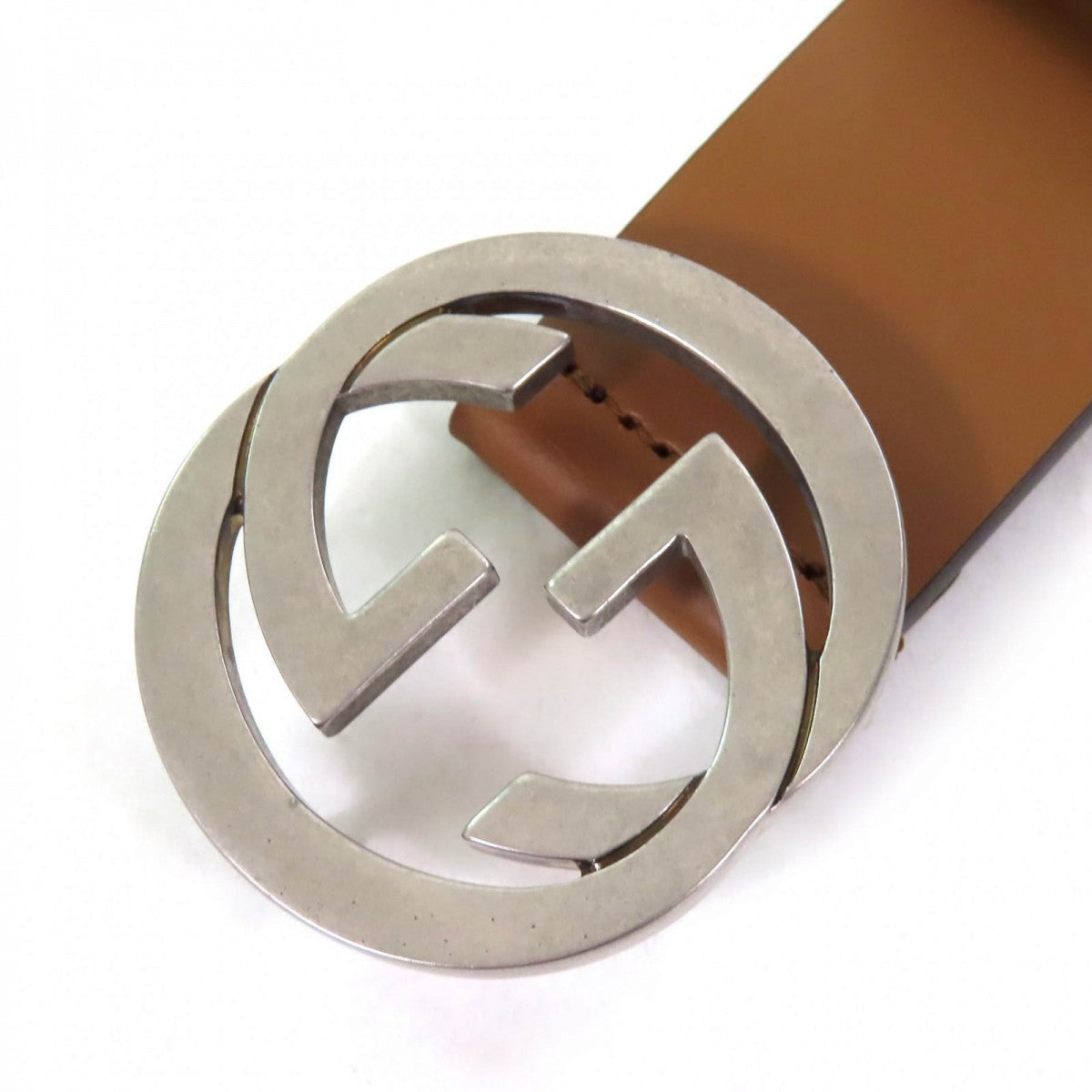 GUCCI – Leather Belt Brown – Women’s Size 85 / 34 – 100% Authentic ✨Almost Unused Pre-Owned Condition