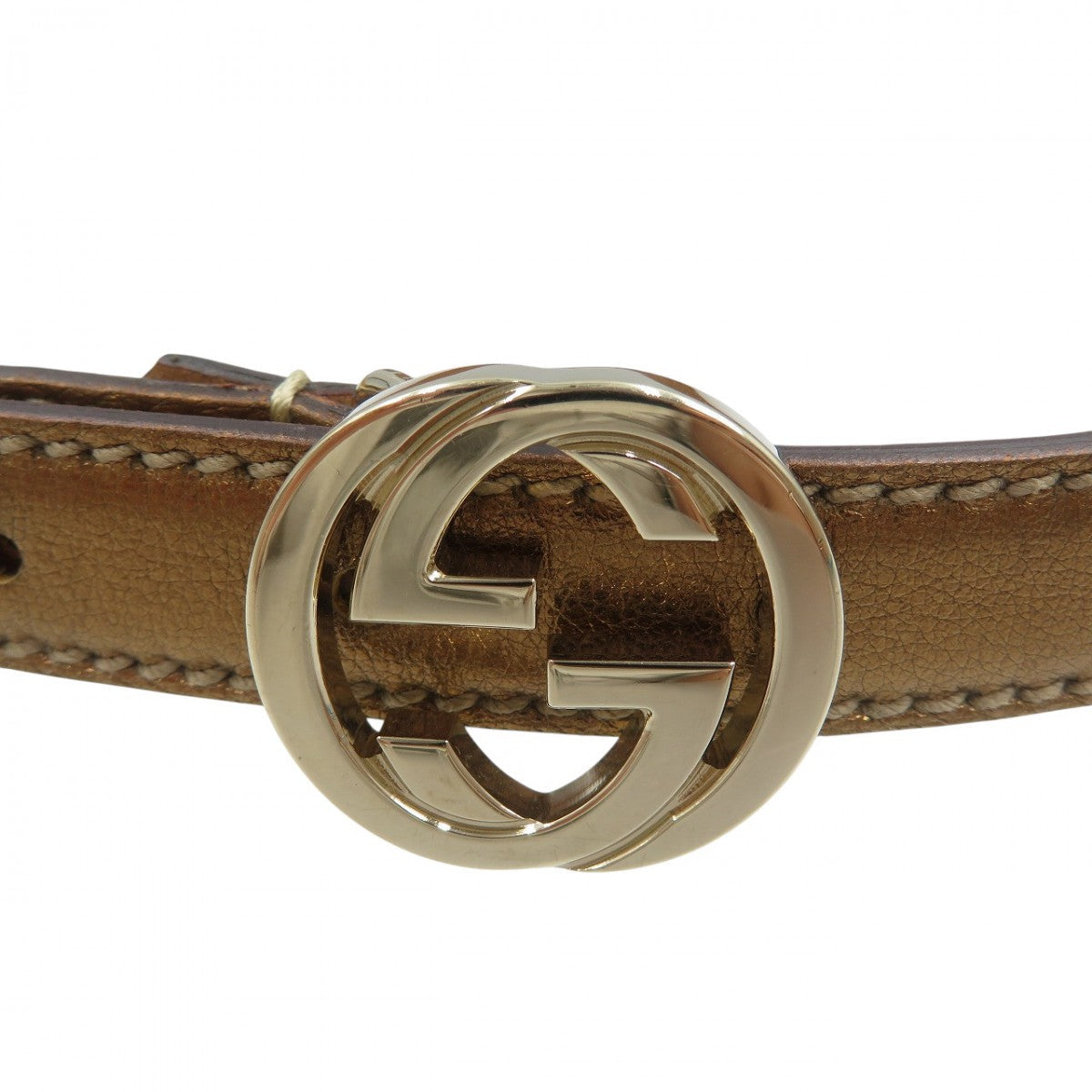GUCCI Belt Leather Gold – Women’s – 100% Authentic ✨Excellent Pre-Owned Condition