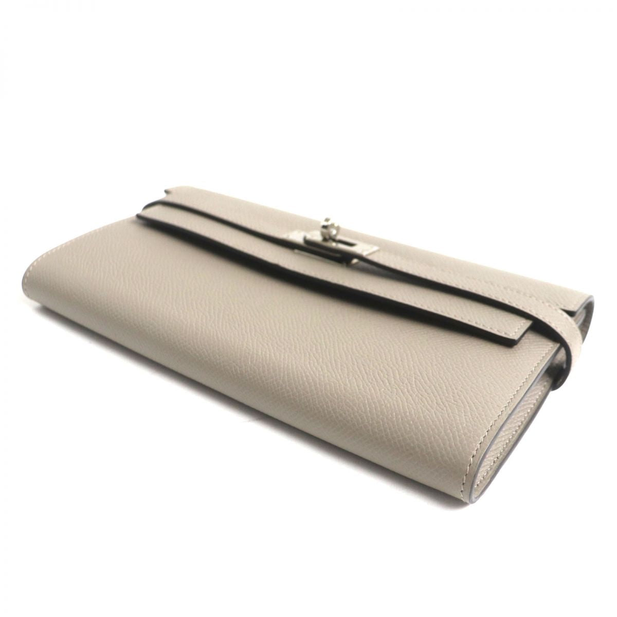 HERMÈS – Long Wallet Purse – Epsom Leather – Beige –