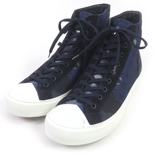 LOUIS VUITTON – High Cut Sneakers – Tattoo Line  – Navy –