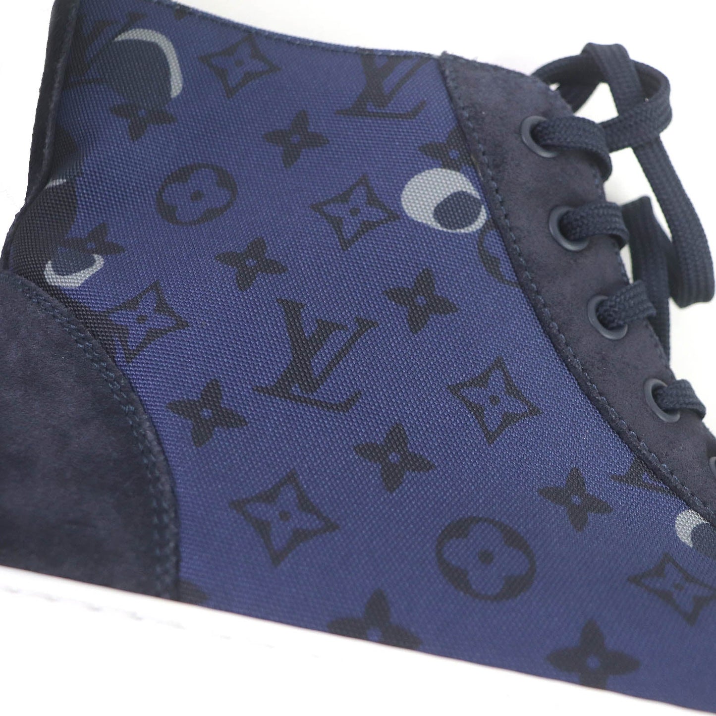 LOUIS VUITTON – High Cut Sneakers – Tattoo Line  – Navy –