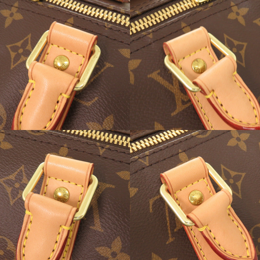 LOUIS VUITTON – Boston Duffel Bag – Keepall Bandoulière 55 –Brown | Monogram Canvas with Vachetta Leather trim