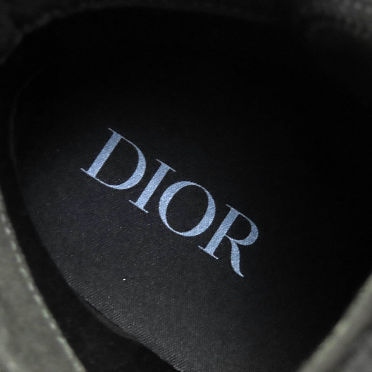 Dior Homme – High Cut Sneakers  – Dior Oblique Line Black size 43