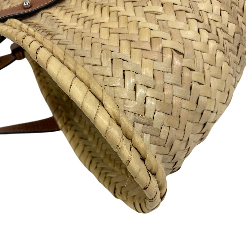 LOEWE Basket  Medium – Raffia & Leather – 2020 – 100% Authentic ✨Very good Pre-Owned Condition