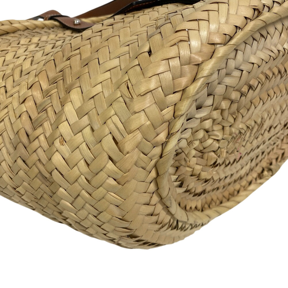 LOEWE Basket  Medium – Raffia & Leather – 2020 – 100% Authentic ✨Very good Pre-Owned Condition