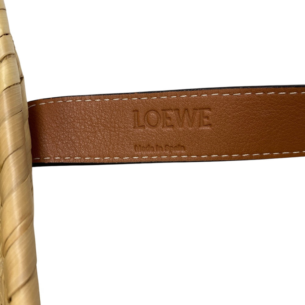 LOEWE Basket  Medium – Raffia & Leather – 2020 – 100% Authentic ✨Very good Pre-Owned Condition