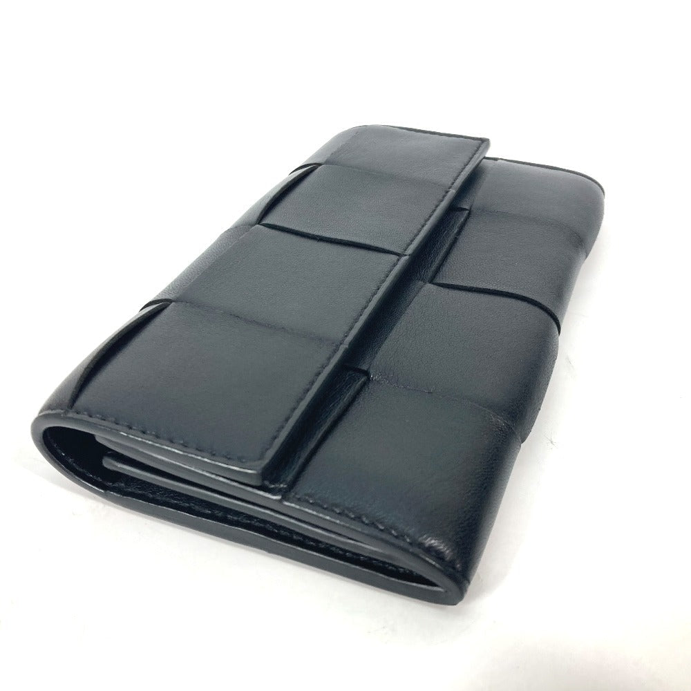 Bottega Veneta
 – Long Wallet  Maxi Intrecciato tt– Black Leather – 2020 – 100% Authentic ✨Excellent Pre-Owned with use Condition