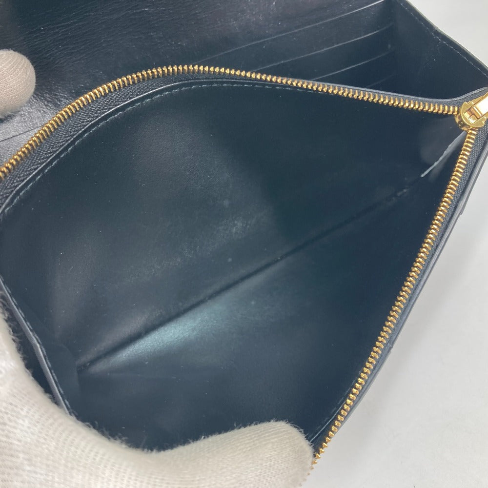 Bottega Veneta
 – Long Wallet  Maxi Intrecciato tt– Black Leather – 2020 – 100% Authentic ✨Excellent Pre-Owned with use Condition