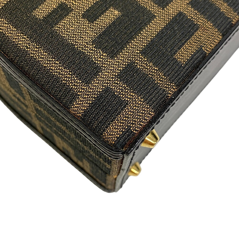 FENDI – Zucca Line Handbag – Brown Canvas – 100% Authentic Pre-Owned Excellent Condition ~29% Off MSRP