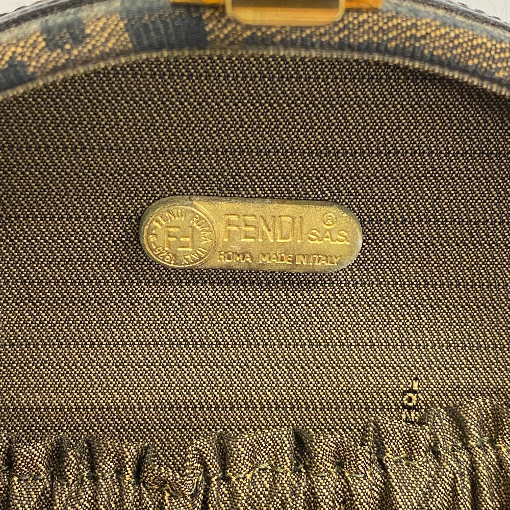 FENDI – Zucca Line Handbag – Brown Canvas – 100% Authentic Pre-Owned Excellent Condition ~29% Off MSRP