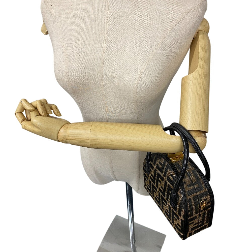 FENDI – Zucca Line Handbag – Brown Canvas – 100% Authentic Pre-Owned Excellent Condition ~29% Off MSRP