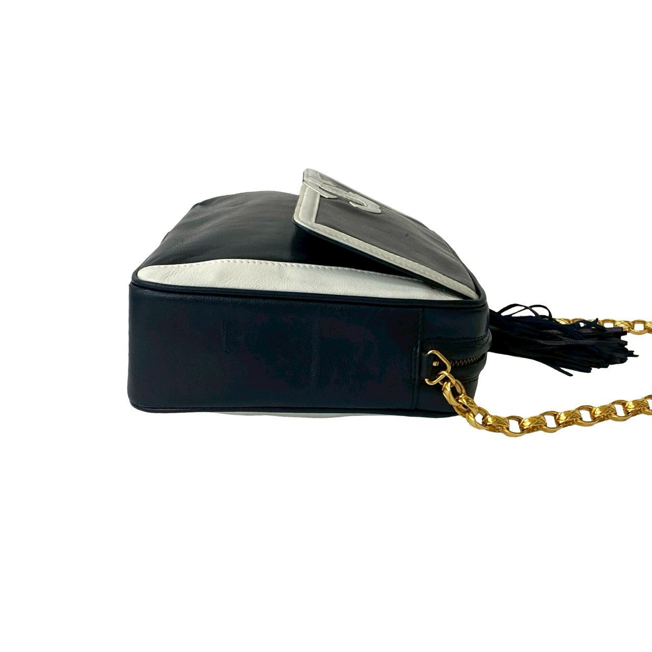 Chanel Coco Mark – 2nd Series – Navy Lambskin Leather