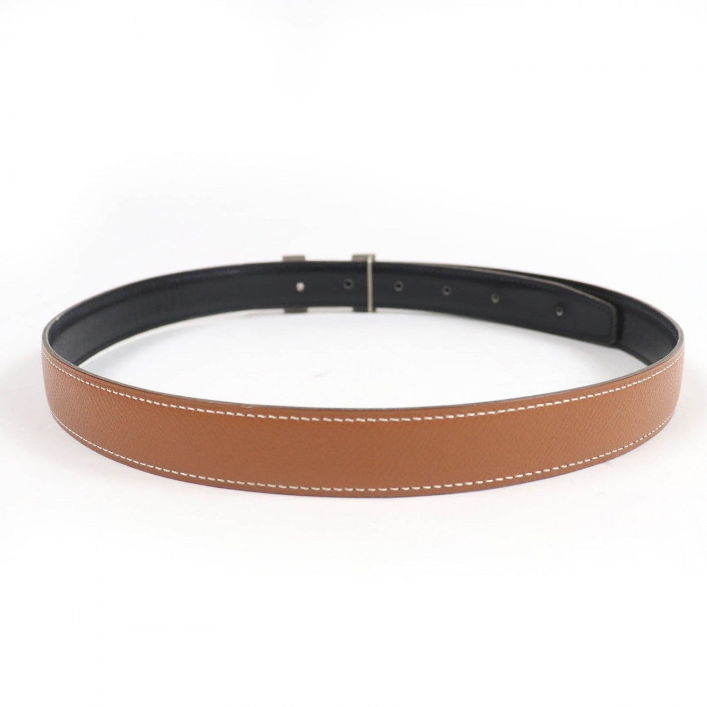 HERMÈS – Constance Belt – Leather – Brown