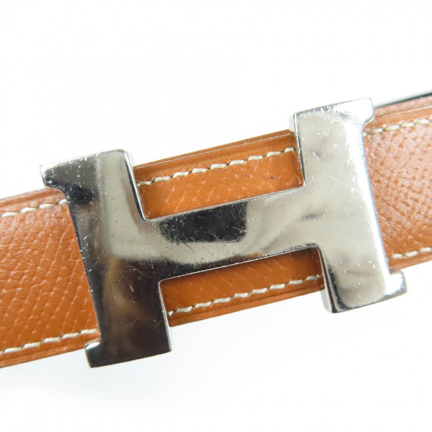 HERMÈS – Constance Belt – Leather – Brown