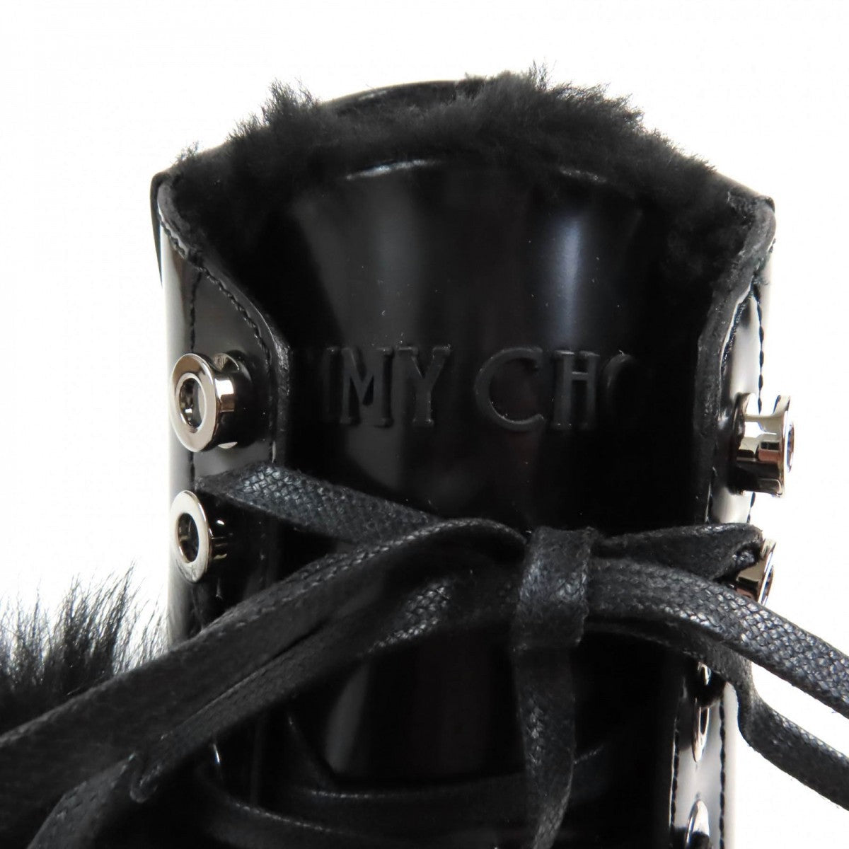 JIMMY CHOO – SNOW FLAT Short Boots Size 39.5.   100% Authentic Excellent Pre-Owned ✨Unused Condition