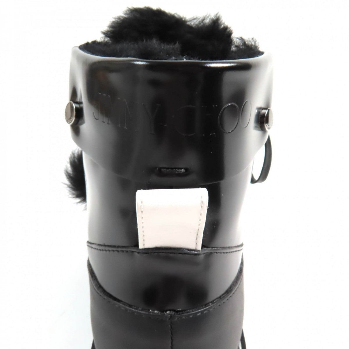 JIMMY CHOO – SNOW FLAT Short Boots Size 39.5.   100% Authentic Excellent Pre-Owned ✨Unused Condition