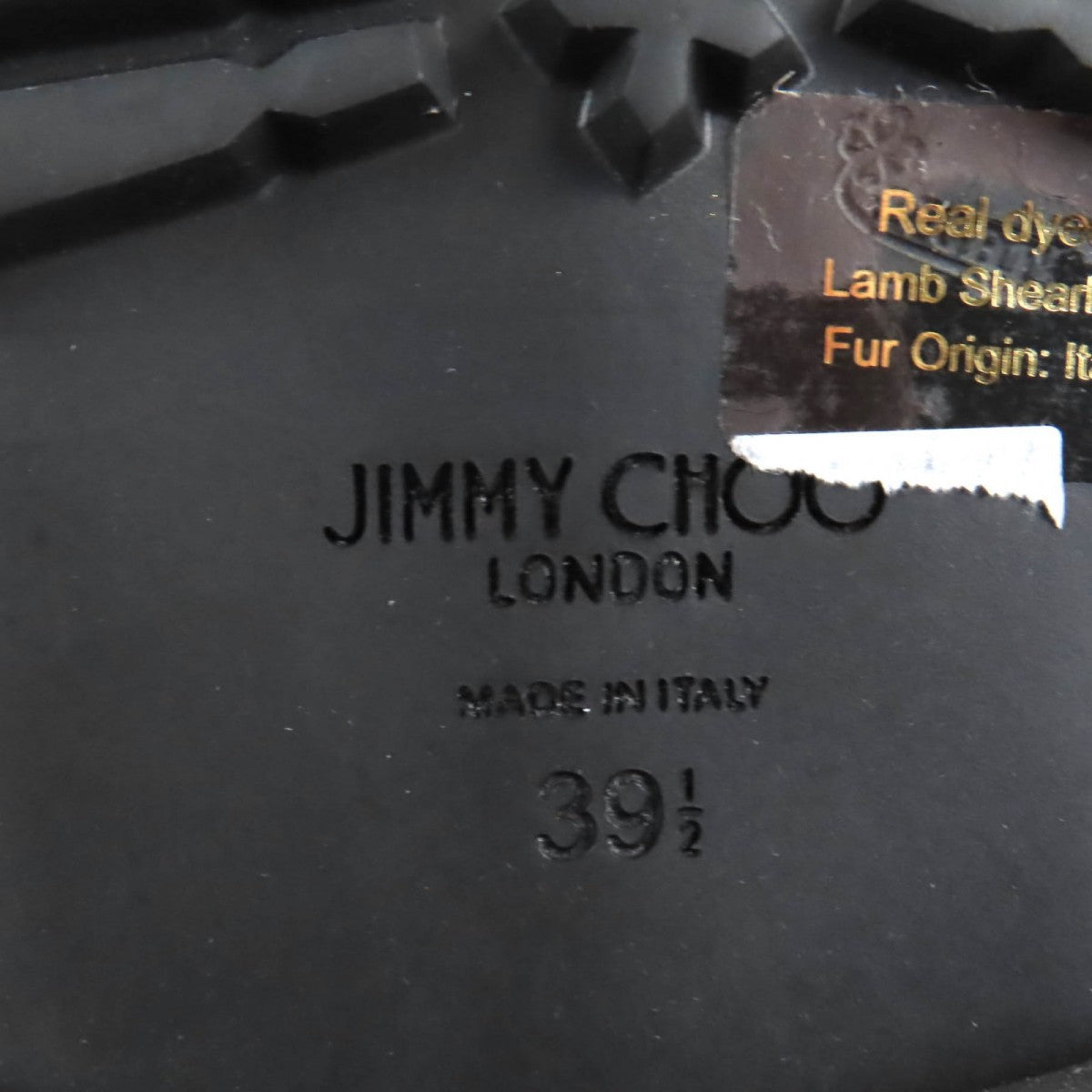 JIMMY CHOO – SNOW FLAT Short Boots Size 39.5.   100% Authentic Excellent Pre-Owned ✨Unused Condition