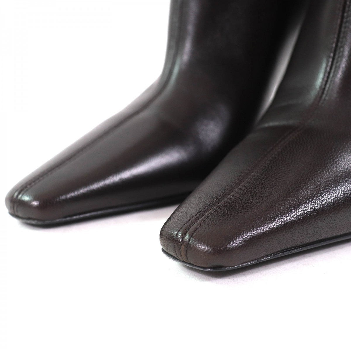 SAINT LAURENT Ricky Short Boots  Black Leather – Women’s 38 – 100% Authentic Excellent Pre-Owned Condition ~27% off MSRP