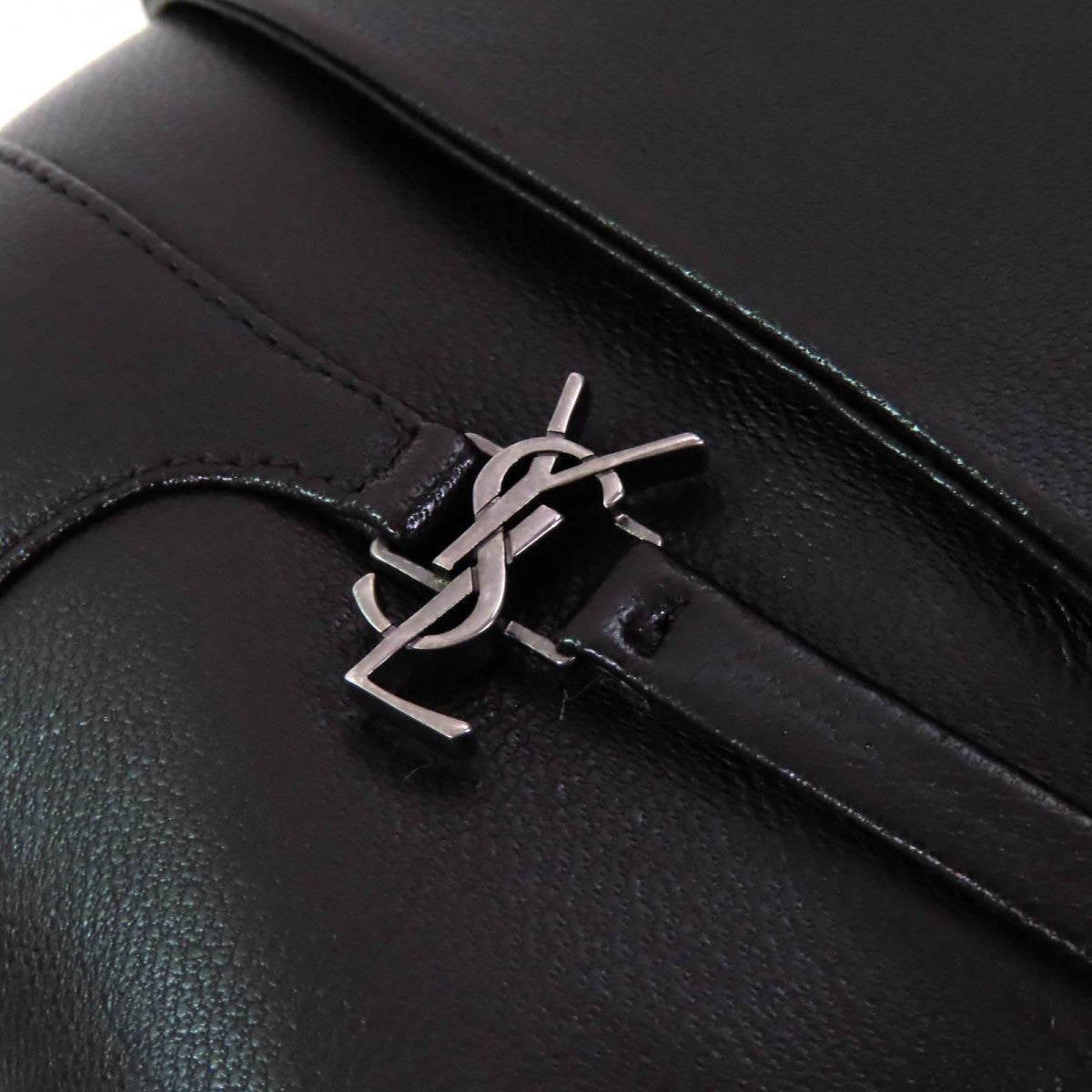 SAINT LAURENT Ricky Short Boots  Black Leather – Women’s 38 – 100% Authentic Excellent Pre-Owned Condition ~27% off MSRP