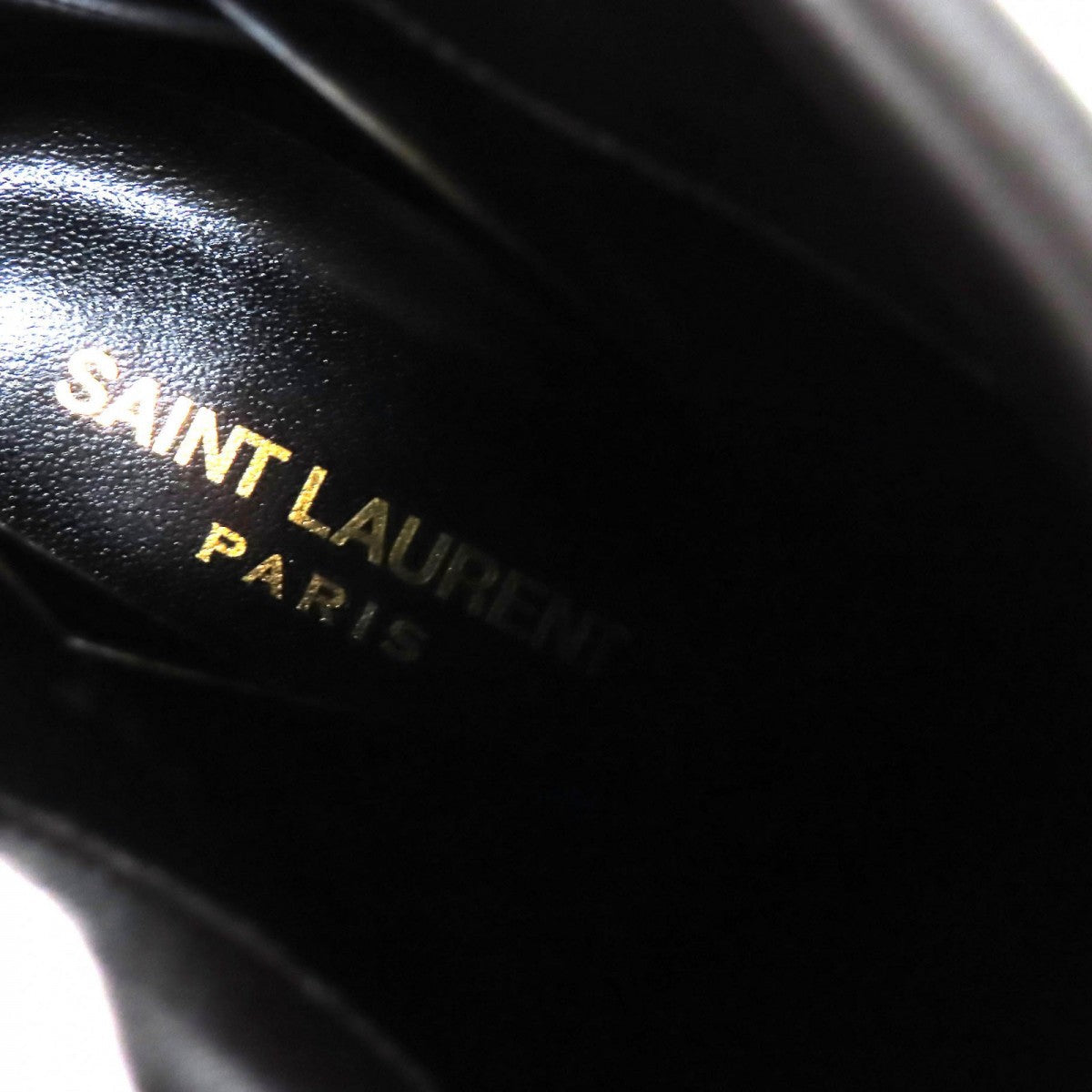 SAINT LAURENT Ricky Short Boots  Black Leather – Women’s 38 – 100% Authentic Excellent Pre-Owned Condition ~27% off MSRP