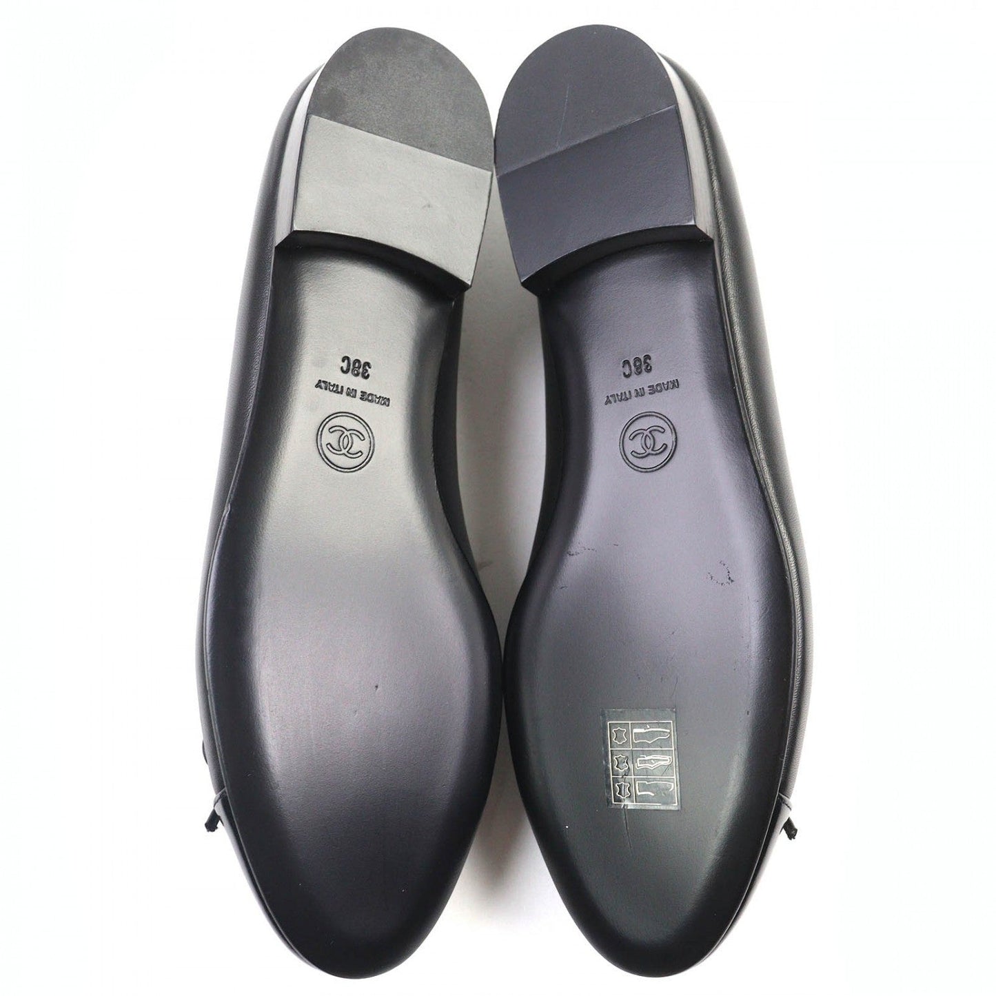 CHANEL ballerinas– Black Euro Size 38 – 100% Authentic Pre-Owned ✨Excellent/Unused with Minor Storage Wear Condition ~20% off MSRP