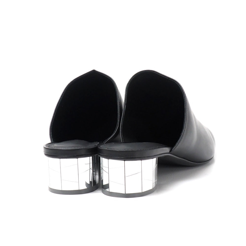 Salvatore Ferragamo – Mule – Black Leather – Size 8 – 100% Authentic Pre-Owned ✨Unused / Store Display Condition ~23% off MSRP